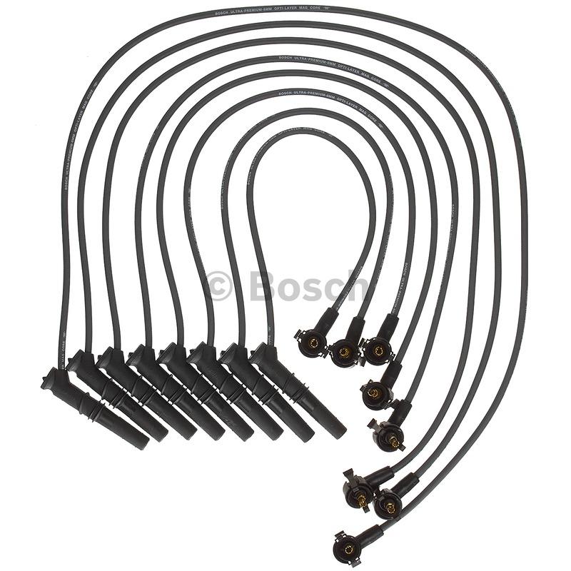 1999 Ford Expedition Spark Plug Wire Set Bosch 09786 image 1 of 1