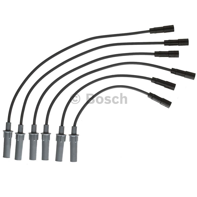 2003 Dodge Caravan Spark Plug Wire Set Bosch 09787 image 1 of 1
