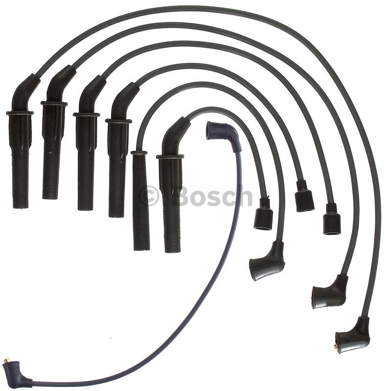 1989 Nissan 300ZX Spark Plug Wire Set Bosch 09802 image 1 of 1