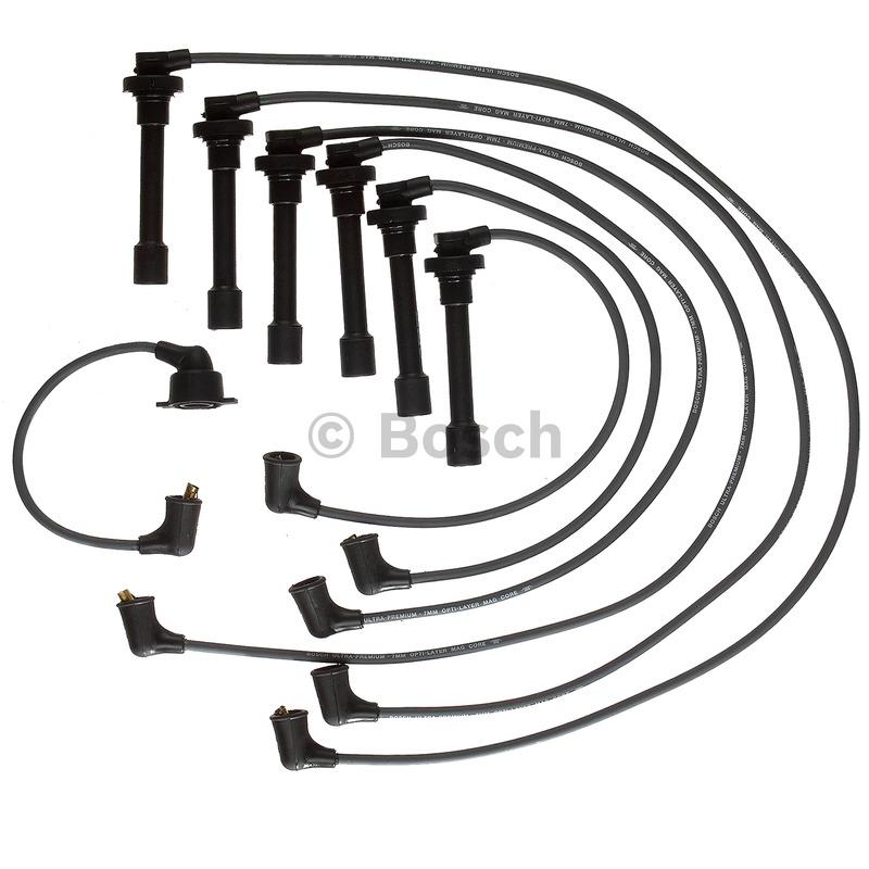 1998 Honda Accord Spark Plug Wire Set Bosch 09835 image 1 of 1