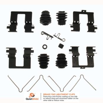 2014 Acura MDX Disc Brake Hardware Kit