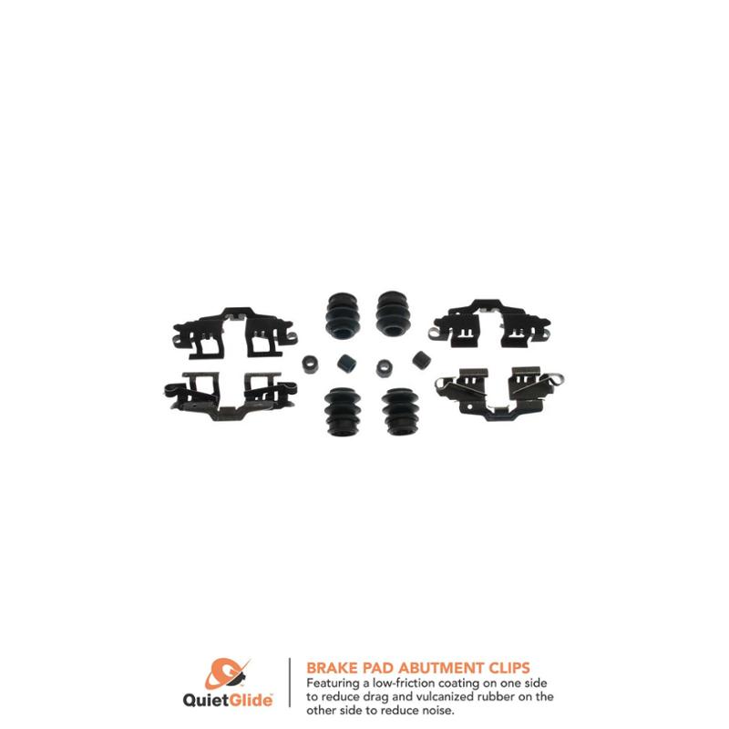 2013 Toyota Yaris Disc Brake Hardware Kit Rear Carlson 13654Q image 1 of 1