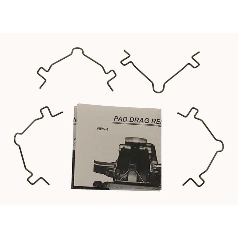 2011 Audi TT Quattro Disc Brake Pad Drag Reduction Clip Rear Carlson 18379 image 1 of 1