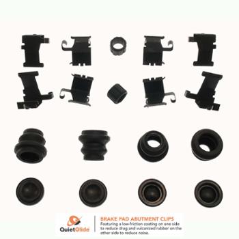 2019 Nissan Titan XD Disc Brake Hardware Kit Front Carlson H5911Q image 1 of 1
