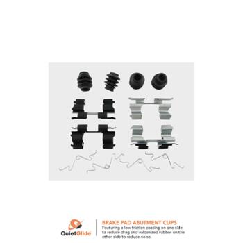2016 Lincoln MKT Disc Brake Hardware Kit Front Carlson H5857Q image 1 of 1