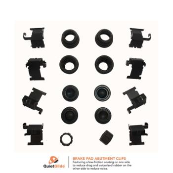 2016 Chevrolet Cheyenne Disc Brake Hardware Kit Front Carlson H5855Q image 1 of 1