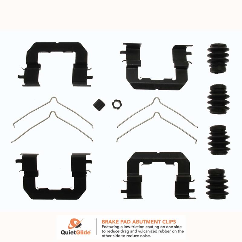 2017 Hyundai Santa Fe Sport Disc Brake Hardware Kit Front Carlson 13710Q image 1 of 1