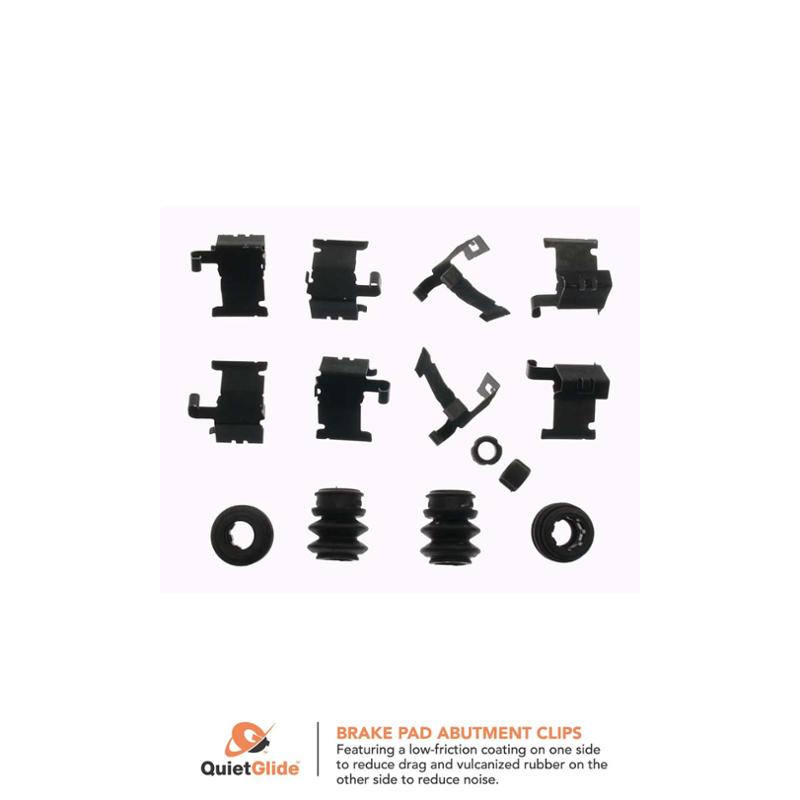 2014 Ford Police Interceptor Sedan Disc Brake Hardware Kit Front Carlson H5862Q image 1 of 1