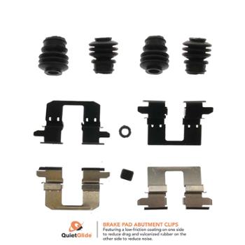 2015 Mitsubishi ASX Disc Brake Hardware Kit Rear Carlson H5897Q image 1 of 1