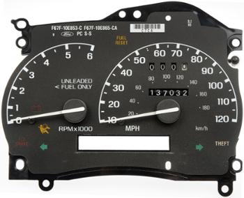 1996 Ford Explorer Instrument Cluster