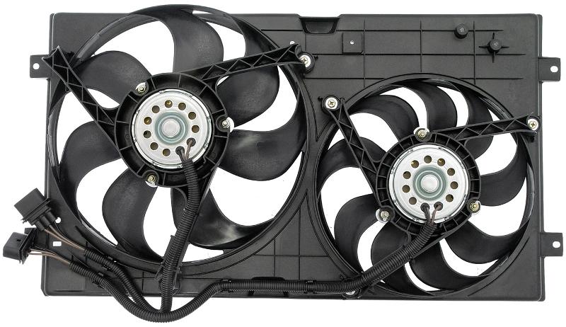 1999 Volkswagen Beetle Engine Cooling Fan Assembly Dorman 620773 image 3 of 4