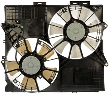 2008 Cadillac SRX Engine Cooling Fan Assembly Dorman 620957 image 3 of 4