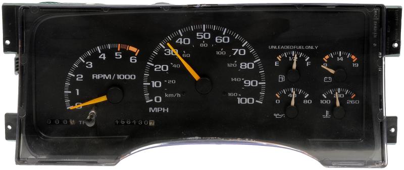 1999 GMC K2500 Instrument Cluster Dorman 599460 image 1 of 2
