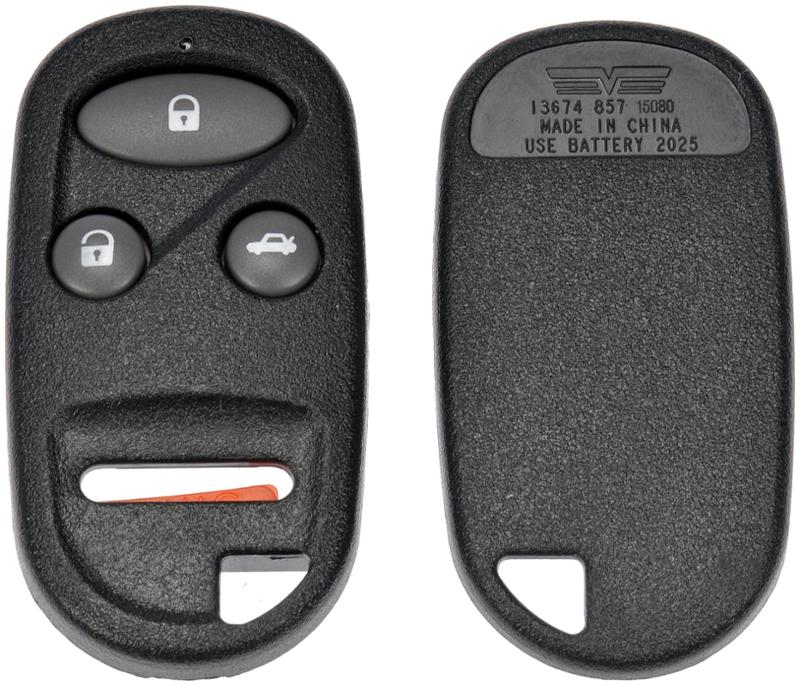 2003 Honda Insight Keyless Remote Case Dorman 13674 image 1 of 3