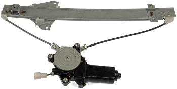 1995 Mitsubishi Montero Power Window Motor and Regulator Assembly Rear Left Dorman 741034 image 4 of 4