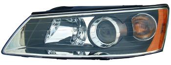 2008 Hyundai Sonata Headlight Assembly Left Dorman 1592041 image 1 of 1