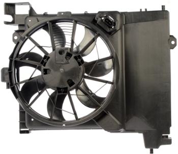 2008 Chrysler Aspen A/C Condenser Fan Assembly Dorman 620025 image 4 of 4