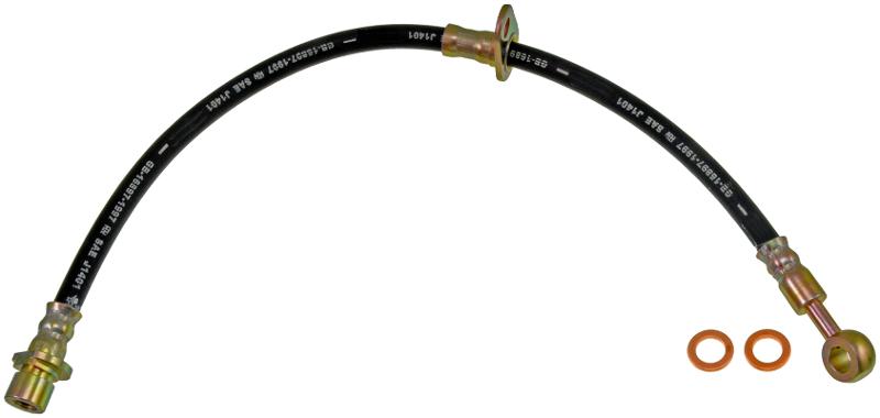 2000 Honda Accord Brake Hydraulic Hose Front Left Dorman H381026 image 2 of 3