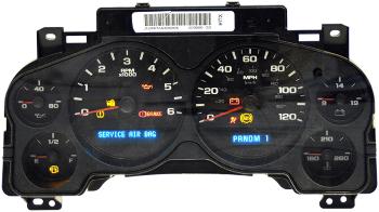 2009 Chevrolet Silverado 2500 HD Instrument Cluster