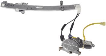 1997 Kia Sephia Power Window Motor and Regulator Assembly Rear Left Dorman 751956 image 1 of 3