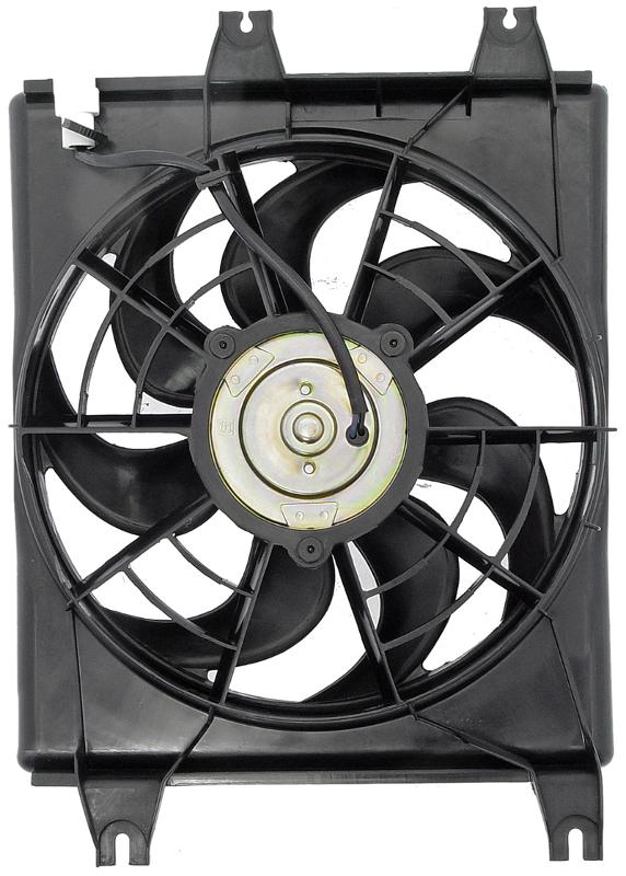 1992 Hyundai Elantra A/C Condenser Fan Assembly Dorman 620719 image 1 of 2