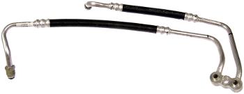 1992 Oldsmobile Bravada Engine Oil Cooler Hose Assembly Inlet and Outlet Assembly From Oil Filter To Radiator Dorman 625176 image 4 of 4