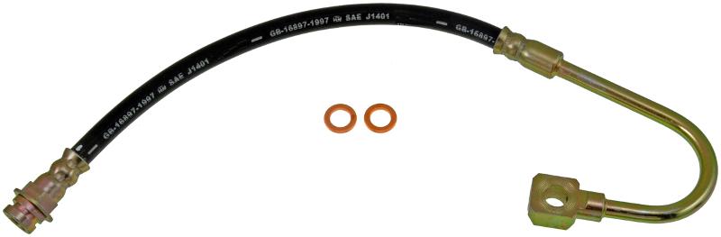 1988 Pontiac Fiero Brake Hydraulic Hose Rear Left Dorman H38638 image 1 of 3