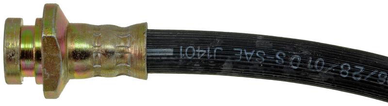 1986 Isuzu I-Mark Brake Hydraulic Hose Rear Left Dorman H38347 image 1 of 3