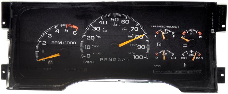 1996 GMC K1500 Suburban Instrument Cluster Dorman 599369 image 1 of 1
