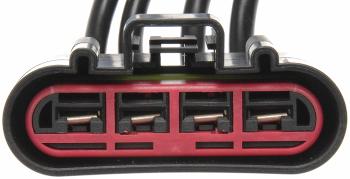 2009 Mercury Mountaineer HVAC Blower Motor Resistor Connector Front Dorman 645401 image 2 of 2