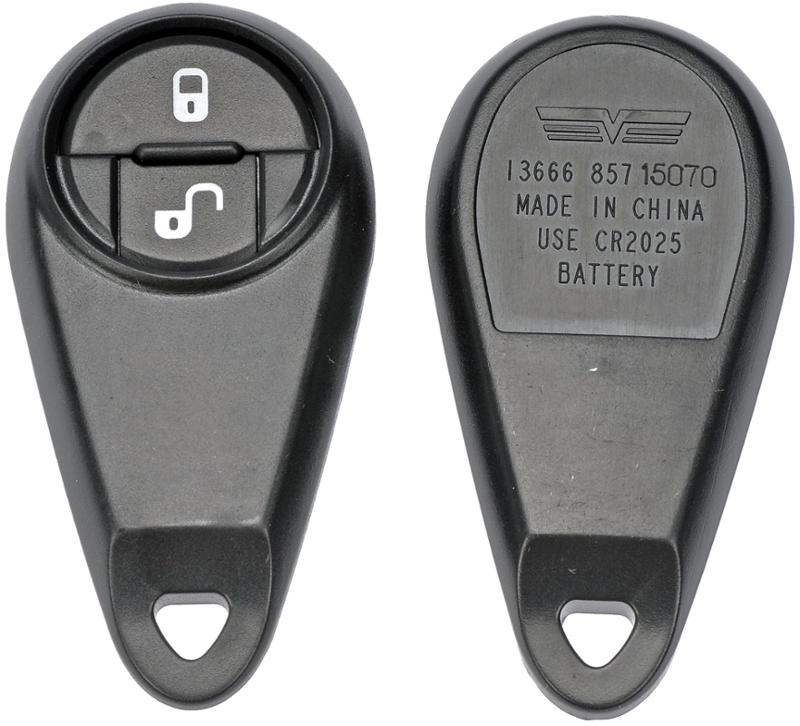 2005 Subaru Impreza Keyless Remote Case Dorman 13666 image 1 of 3