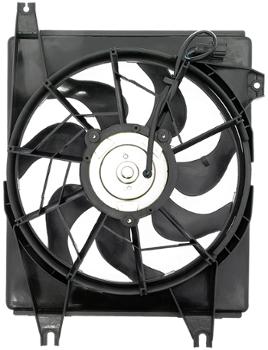 2001 Hyundai Tiburon A/C Condenser Fan Assembly Dorman 620721 image 4 of 4