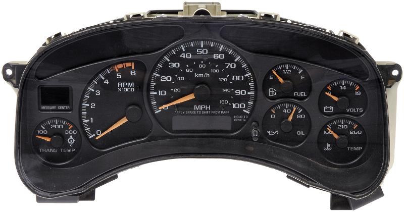 2001 Chevrolet Suburban 2500 Instrument Cluster Dorman 599354 image 1 of 1