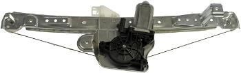 2008 Chrysler Pacifica Power Window Motor and Regulator Assembly Rear Left Dorman 741132 image 4 of 4