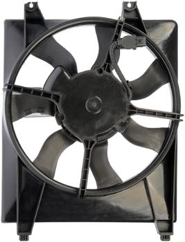 2009 Hyundai Santa Fe A/C Condenser Fan Assembly Dorman 620779 image 3 of 4