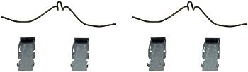 1993 Mercury Capri Disc Brake Hardware Kit Front Dorman HW13165 image 1 of 1
