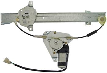1991 Mitsubishi Mirage Power Window Motor and Regulator Assembly Rear Right Dorman 741937 image 4 of 4