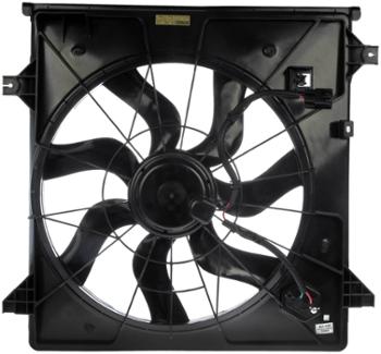 2009 Kia Borrego Engine Cooling Fan Assembly Dorman 621435 image 4 of 4