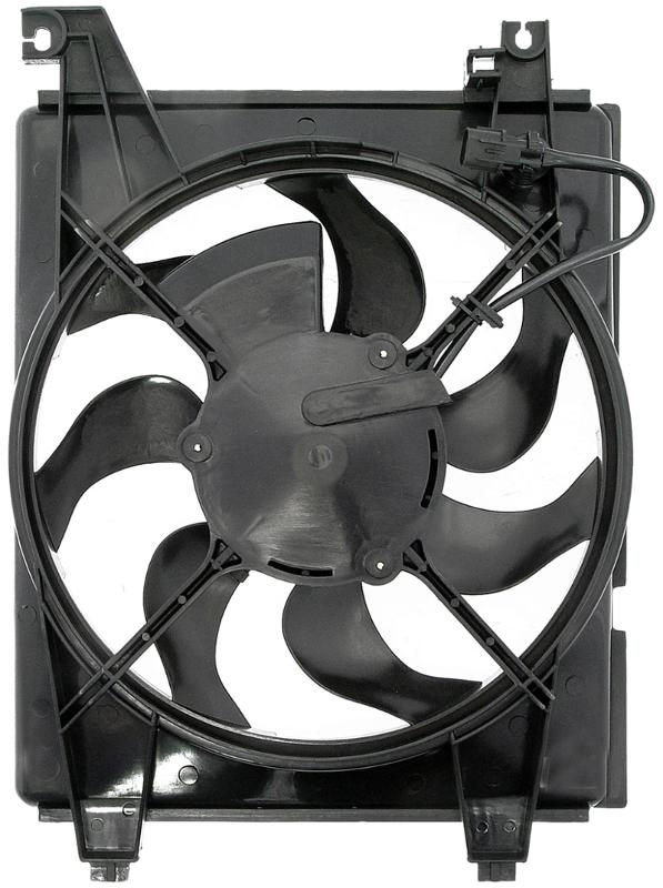 2005 Hyundai Elantra A/C Condenser Fan Assembly