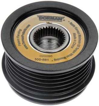 2008 Audi TT Alternator Pulley Dorman 300881 image 2 of 2