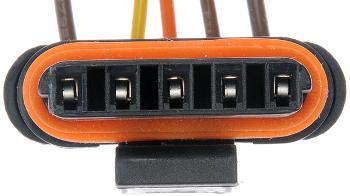 1997 Ford F Super Duty Fuel Injection Harness Connector Dorman 904189 image 1 of 2