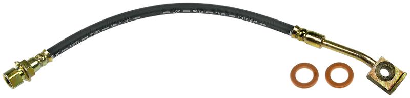 1977 Ford Bronco Brake Hydraulic Hose Front Left Outer Dorman H97665 image 1 of 3