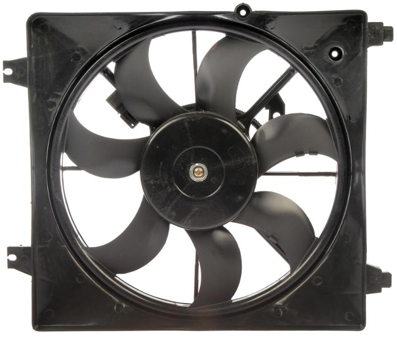 2007 Hyundai Santa Fe Engine Cooling Fan Assembly