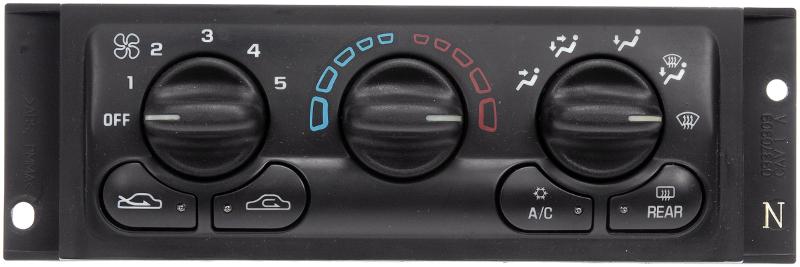 2002 Chevrolet Venture HVAC Control Module Front Dorman 599002 image 1 of 2