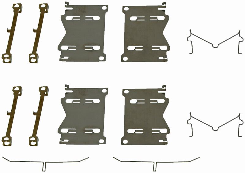 2003 Toyota Land Cruiser Disc Brake Hardware Kit Front Dorman HW13345 image 1 of 1