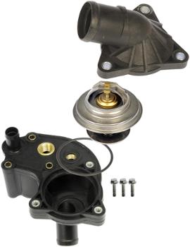 2001 Mercury Mountaineer Engine Coolant Thermostat Housing Assembly Dorman 902204 image 4 of 4