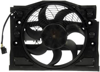 2006 BMW 325Ci A/C Condenser Fan Assembly Dorman 621385 image 3 of 4