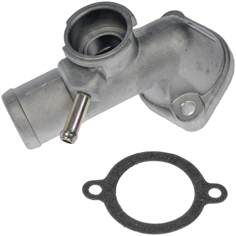 1992 Plymouth Laser Engine Coolant Thermostat Housing Dorman 9023025 image 1 of 2