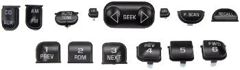 1999 Chevrolet Lumina Radio Knob Dorman 76821 image 2 of 3