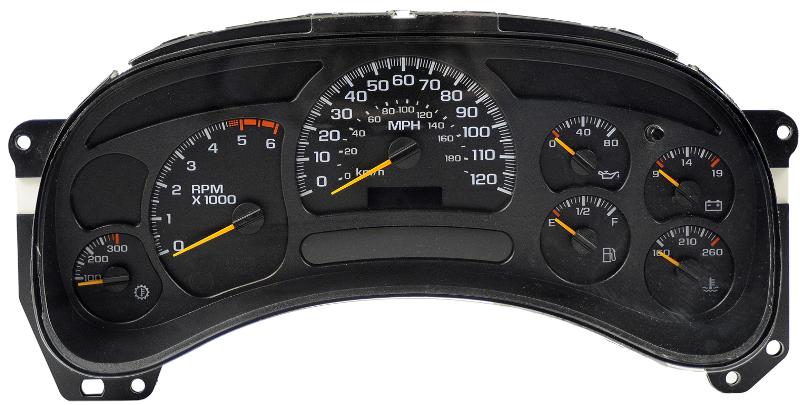 2007 GMC Sierra 2500 HD Classic Instrument Cluster Dorman 599305 image 1 of 1